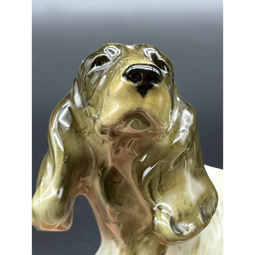Vintage Hutschenreuther Springer Spaniel Dog Figurine 4